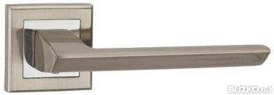 Ручка для межкомнатной двери BLADE QL SN/CP-3 матовый никель/хром