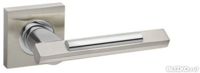 Ручка раздельная Fuaro TANGO KM SN/CP-3 матовый никель/хром