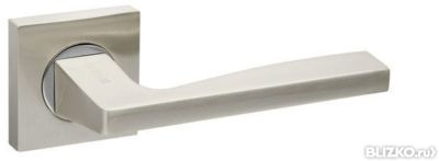 Ручка раздельная Fuaro ROCK KM SN/CP-3 матовый никель/хром