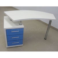 Маникюрный стол с ящиками МС2 ЛДСП 1230x530x750