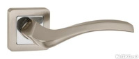 Ручка для межкомнатной двери VESTA QR SN/CP-3 матовый никель/хром