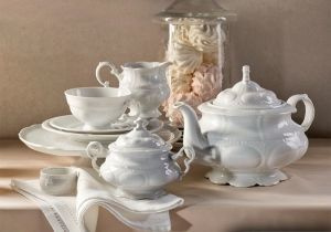 Чайный сервиз Leander 6 персон 15 предметов Белый фарфор, Соната 07160725-0000,