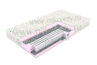 Матрас ортопедический средней мягкости Сити 80х186 бязь