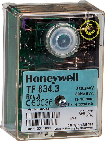 Honeywell TF 834.3 Блок управления
