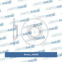 Диск тормозной передний 660600 Remsa для DAEWOO