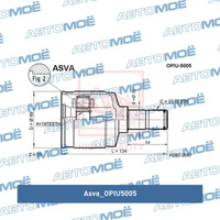 Шрус внутренний OPIU5005 Asva для DAEWOO