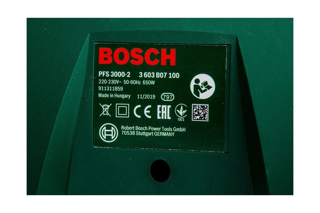Bosch pfs 3000 2