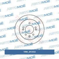 Диск тормозной задний DF4923 TRW для HYUNDAI
