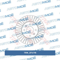 Диск тормозной передний DF6198 TRW для HYUNDAI