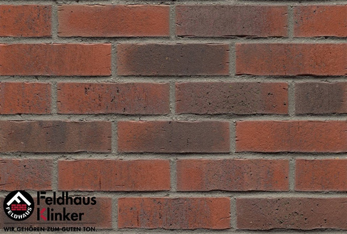 Клинкерная плитка Feldhaus Klinker Vascu carmesi flores 240х14х71 мм