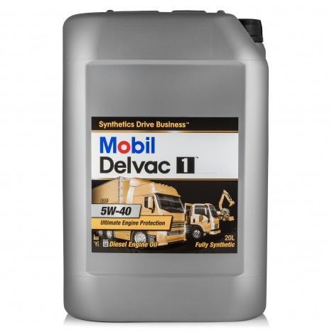 Моторное масло Mobil Delvac 1 5W-40 20л