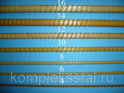 Стеклопластиковая арматура d. 4,0 - 20,0 мм