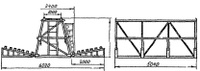 Склад-пирамида для стеновых панелей