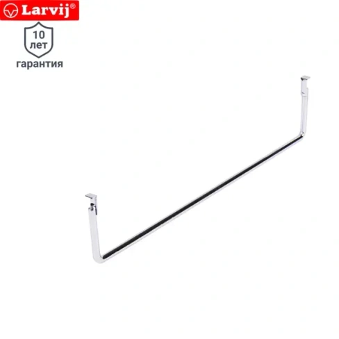 Штанга поперечная для вешалок Larvij L9707CH 40x1.2 см сталь цвет серебристый LARVIJ L9707CH-400