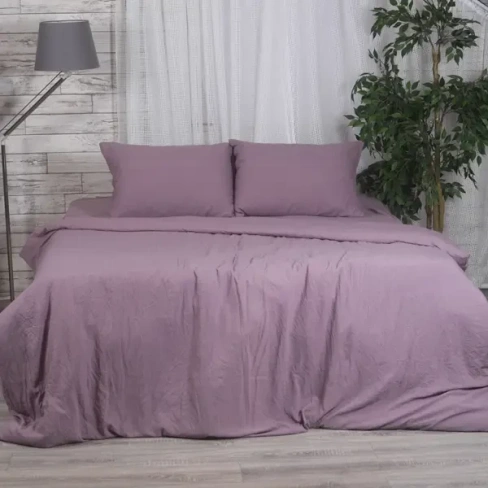 Комплект постельного белья Capriccio Berry двуспальный полисатин фиолетовый CAPRICCIO Дизайн комплект постельного белья