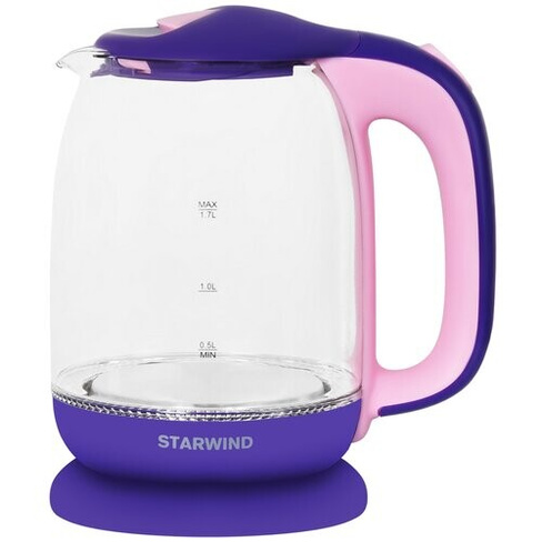 Чайник STARWIND SKG1513, фиолетовый/розовый