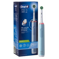 Зубная щетка электрическая Oral-B Pro 3/D505.513.3 CrossAction голубой Braun GmbH