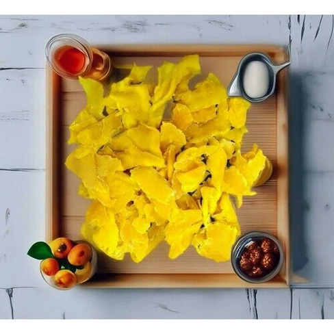 Манго кусочками натуральное сушеное 500гр. /Урожай 2024/ Натуральный сушеный манго Nat-Food