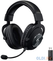 Игровая гарнитура беспроводная Logitech PRO X Wireless LIGHTSPEED Gaming Headset черный 981-000907
