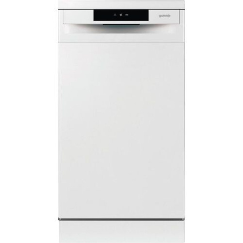 Посудомоечная машина Gorenje GS520E15W, узкая, напольная, 44.8см, загрузка 9 комплектов, белая