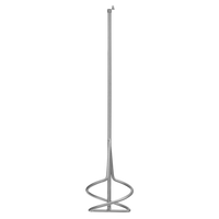 Миксер для строительных смесей, 120х9х500мм, шестигранный хвостовик// Сибртех