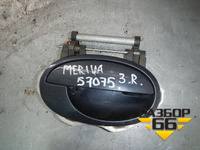 Ручка наружная двери задней правой Opel Meriva с 2003-2010г