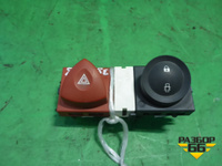 Модуль кнопок (управления аварийной сигнализацией и центральным замком) (8200407415) Renault Megane 2 с 2002-2009г