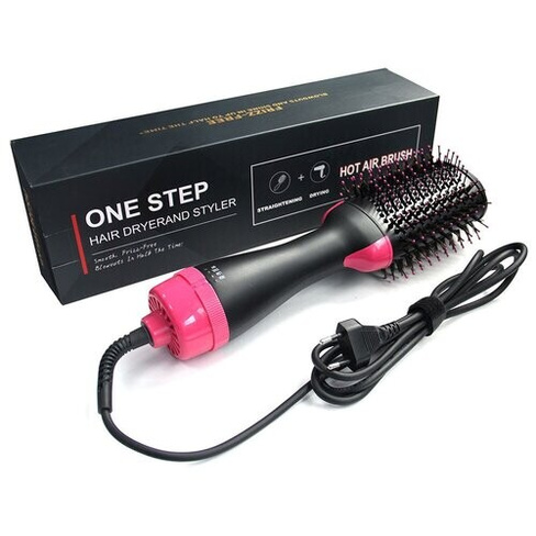 Электрическая расчска фен выпрямитель MyPads A130-122 с регулировкой температуры для выпрямления волос