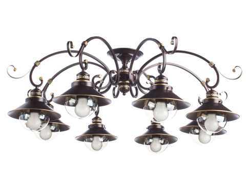 Потолочная люстра Arte Lamp GRAZIOSO A4577PL-8CK