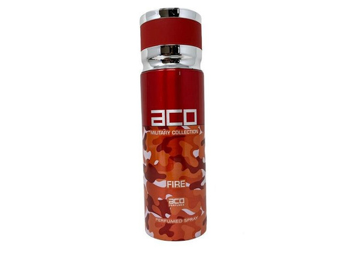 Мужской парфюмированный дезодорант Aco Perfumes Body Spray Fire 200 мл