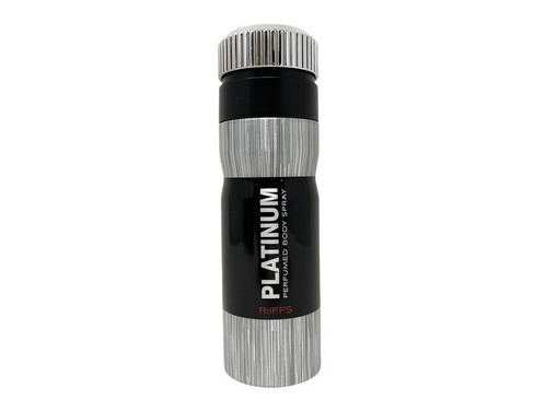 Мужской парфюмированный дезодорант Platinum Riffs Perfumed Body Spray 200 мл