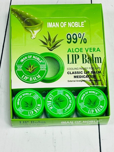 Набор из 4 ухаживающих бальзамов для губ Aloe Vera Lip Balm