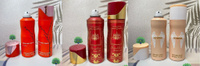 Набор женских парфюмированных дезодорантов 3 шт по 200 мл