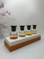 Подарочный набор женской парфюмерной воды Louis Vuitton Rose des Vents 4 аромата по 30 мл