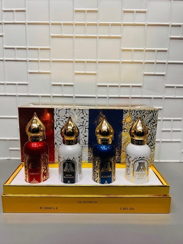 Женский парфюмерный набор Attar Collection 4 аромата по 30 мл