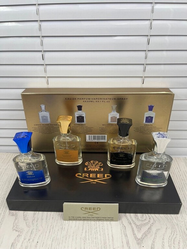 Мужской парфюмерный набор Creed Collection 4 аромата по 30 мл