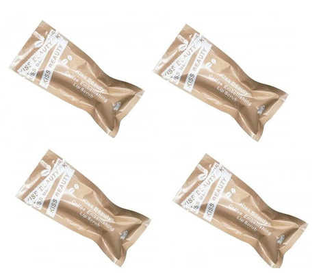 Комплект из 5 кофейных отшелушивающих скрабов для губ Kiss Beauty Coffee Embellishing Lip Scrub