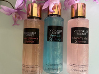 Комплект из 3 парфюмированных спреев с шиммером VICTORIAS SECRET 3 аромата по 250 ml