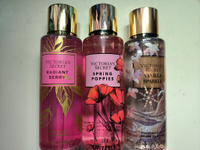 Комплект из 3 парфюмированных спреев VICTORIAS SECRET по 250 ml+ масочка в подарок