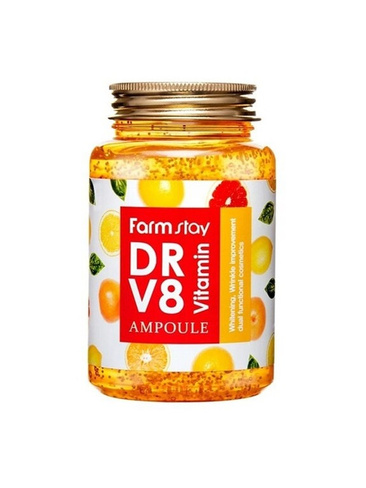 Farmstay Многофункциональная витаминная сыворотка Ampoule DR-V8 Vitamin