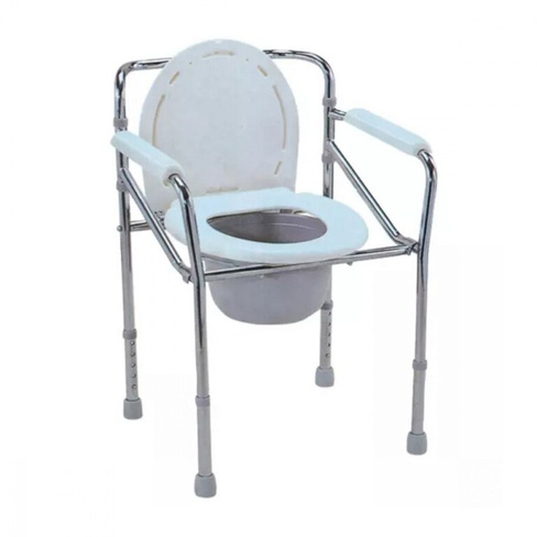 Кресло-туалет с санитарным приспособлением KJT708, складное