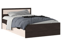 Двуспальная кровать Феста Венге / Дуб Белфорт, 120х200 см, С ящиками