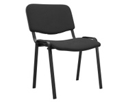 Офисный стул Изо Черный, ткань / Черный, металл