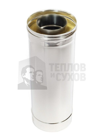 Труба Термо L 500 ТТ-Р 444-0.5/304 D130/190 с хомутом Теплов и Сухов