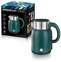 Чайник электрический ERGOLUX ELX-KS13-C05 зеленый PRO Ergolux