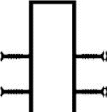 П-образная гидрошпонка для деформационных швов UC-140/50/35