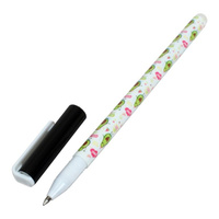 Ручка пиши-стирай deVente Avocado микс гелевая 0,5мм синяя, сменный стержень