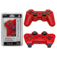 Беспроводной джойстик для PS3 (Bluetooth) красный isa
