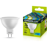 Светодиодная лампа Ergolux LED-JCDR-7W-GU5.3-4K