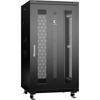 Напольный телекоммуникационный монтажный шкаф для оборудования Cabeus ND-05C-22U60/80-BK